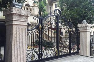 電動鐵藝大門廠家—021