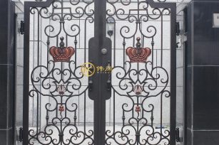 鐵藝大門廠家報價—023